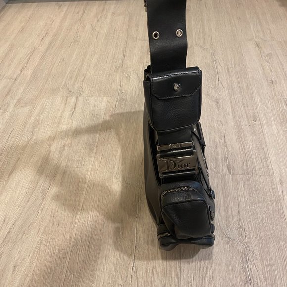 Dior black leather purse bag - Picture 4 of 5